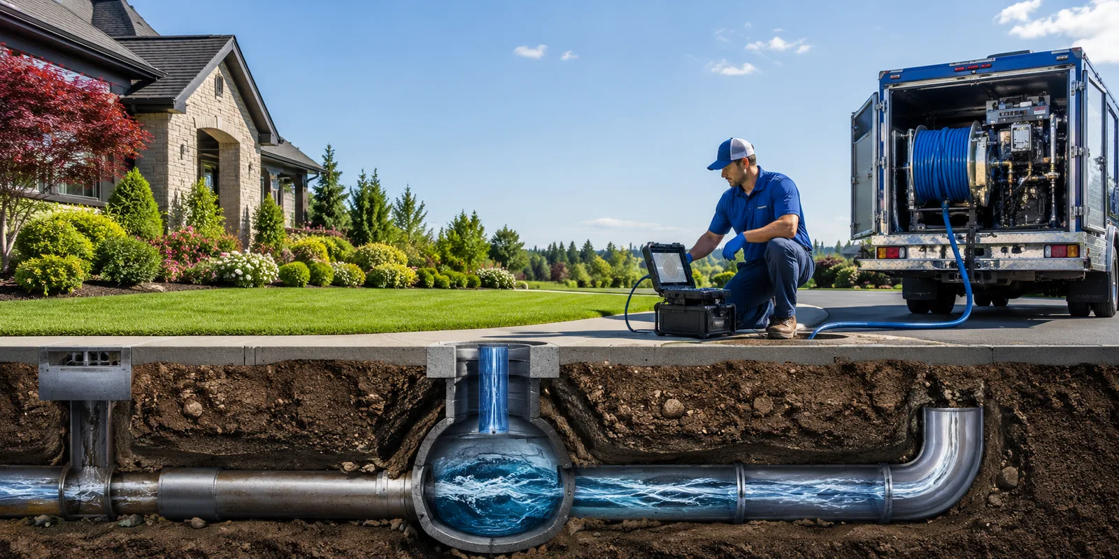Drainage restoration information for Campus, IL